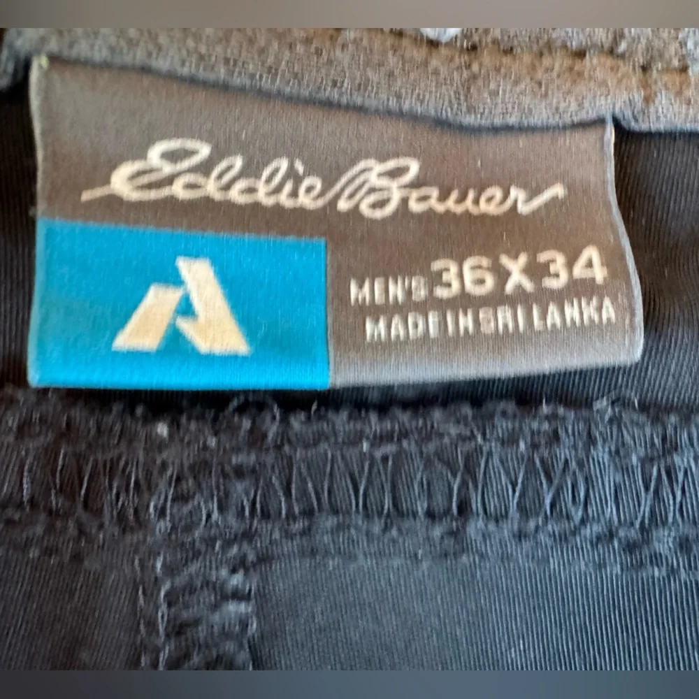 Eddie Bauer Rainier Lined Cargo Pants Men’s Size 36X34